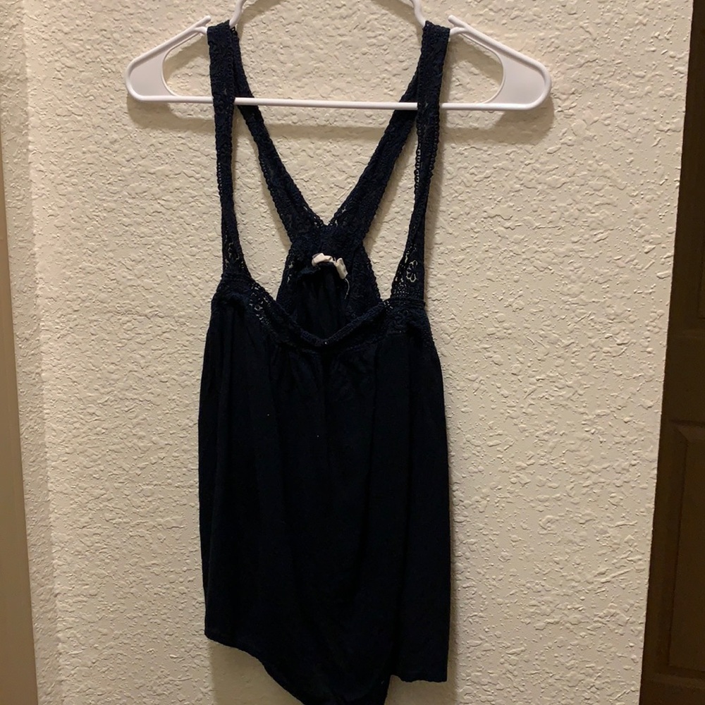 Navy Blue Roxy Top
